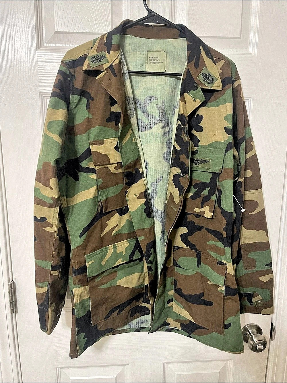 US Government Issue Medium-65 field jacket Camo Military Field Jacket Size